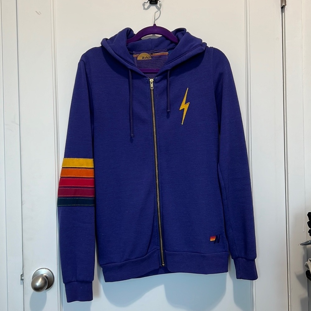 LIKE NEW Aviator Nation unisex hoodie size M